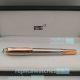 High Quality Copy Montblanc Star Walker Pen Silver Barrel Rose Gold Clip Rollerball Pen (3)_th.jpg